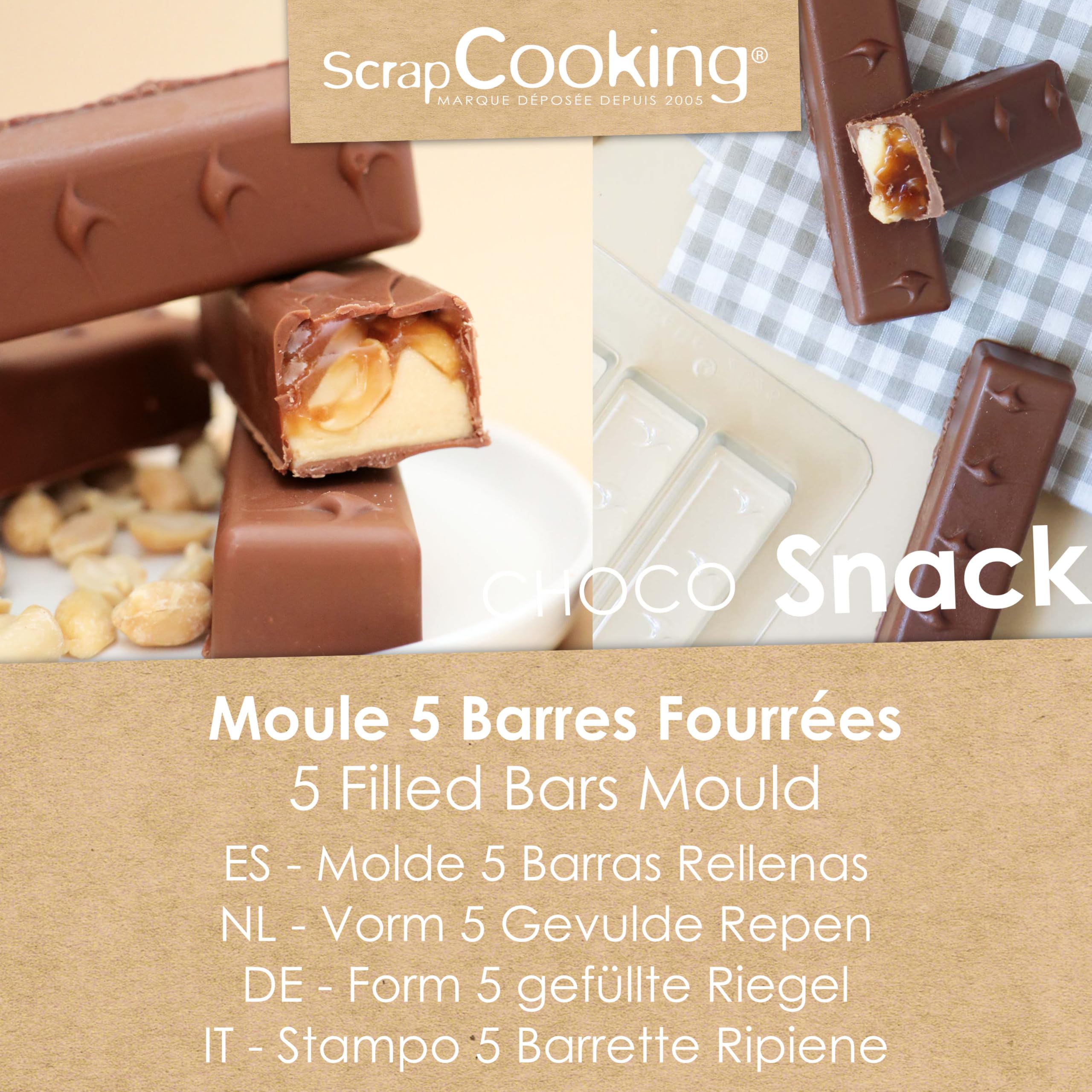 scrapcooking-moules-choco-snack-6767-moule-5-barres-chocolat image 2