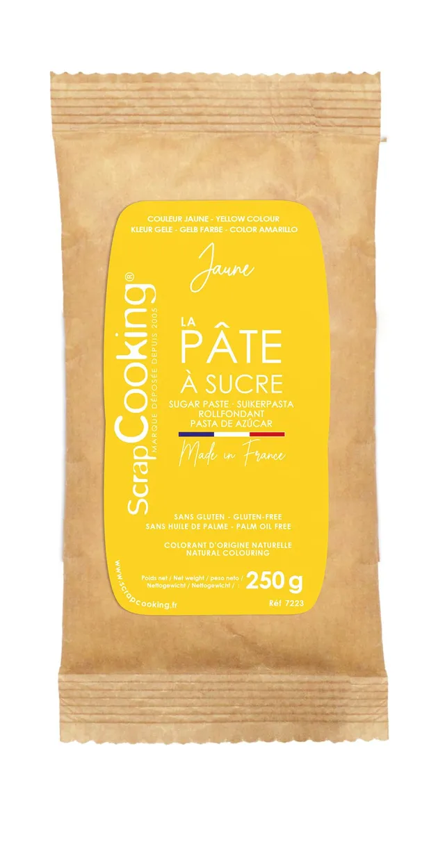 scrap-cooking-7223-p-te-sucre-jaune-250-g image 1