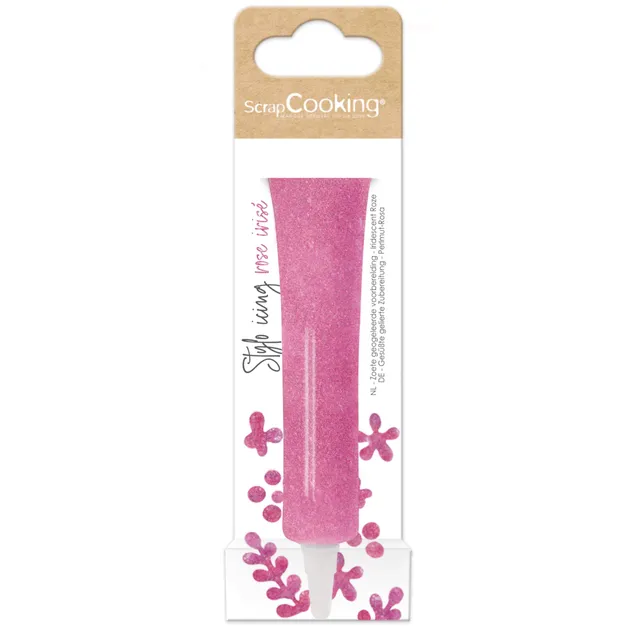 scrapcooking-d-corations-7074-stylo-icing-rose-iris-26-g image 1