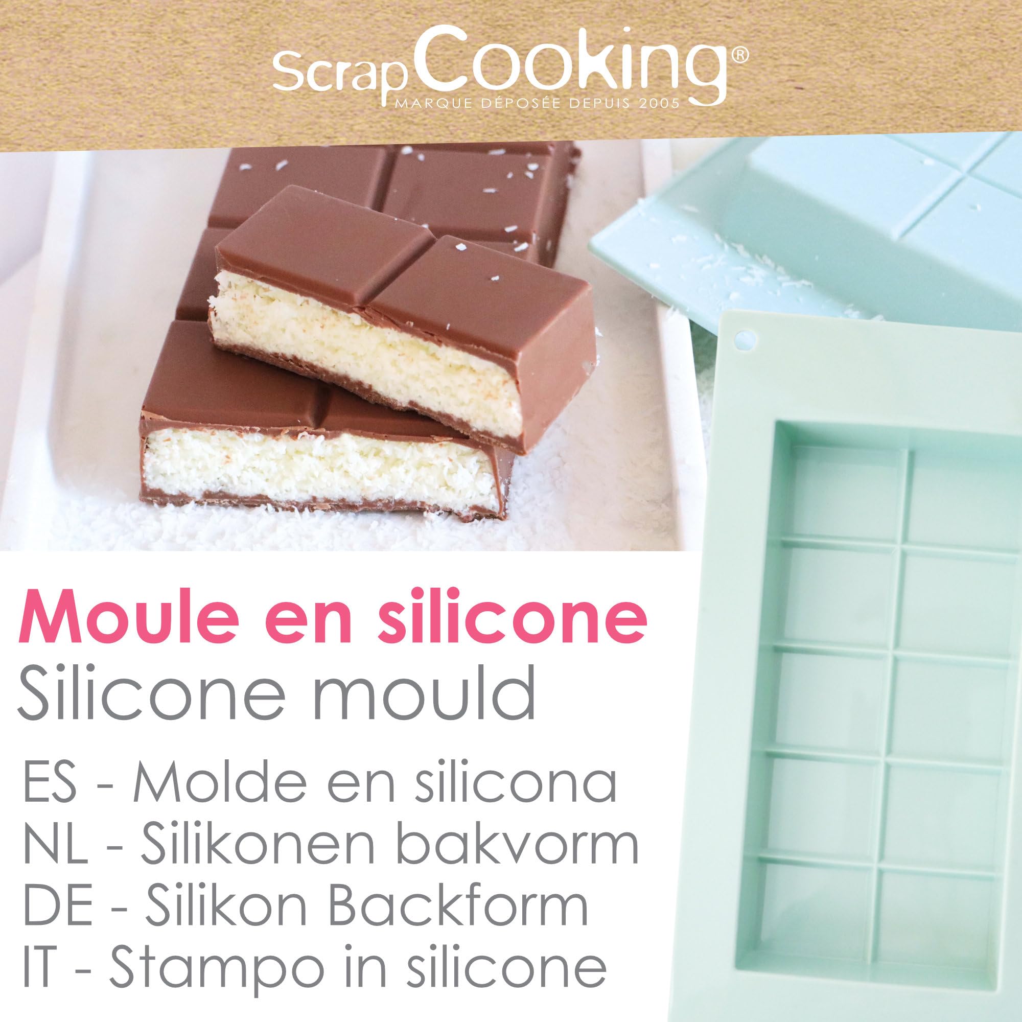 scrapcooking-moules-6720-moule-tablette-fourr-e-silicone image 2