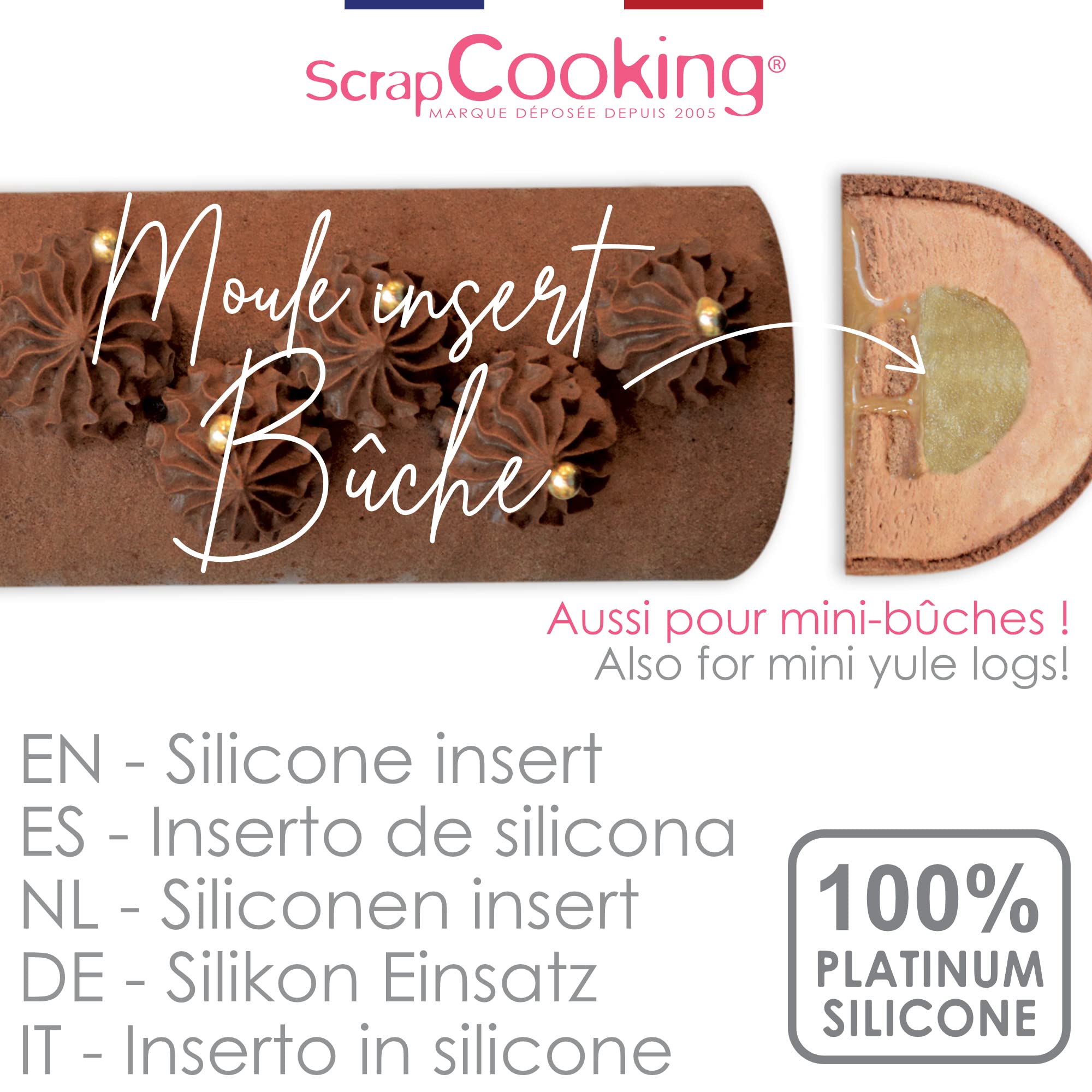 scrapcooking-moules-2971-moule-insert-b-che-silicone-25-cm-dor image 2