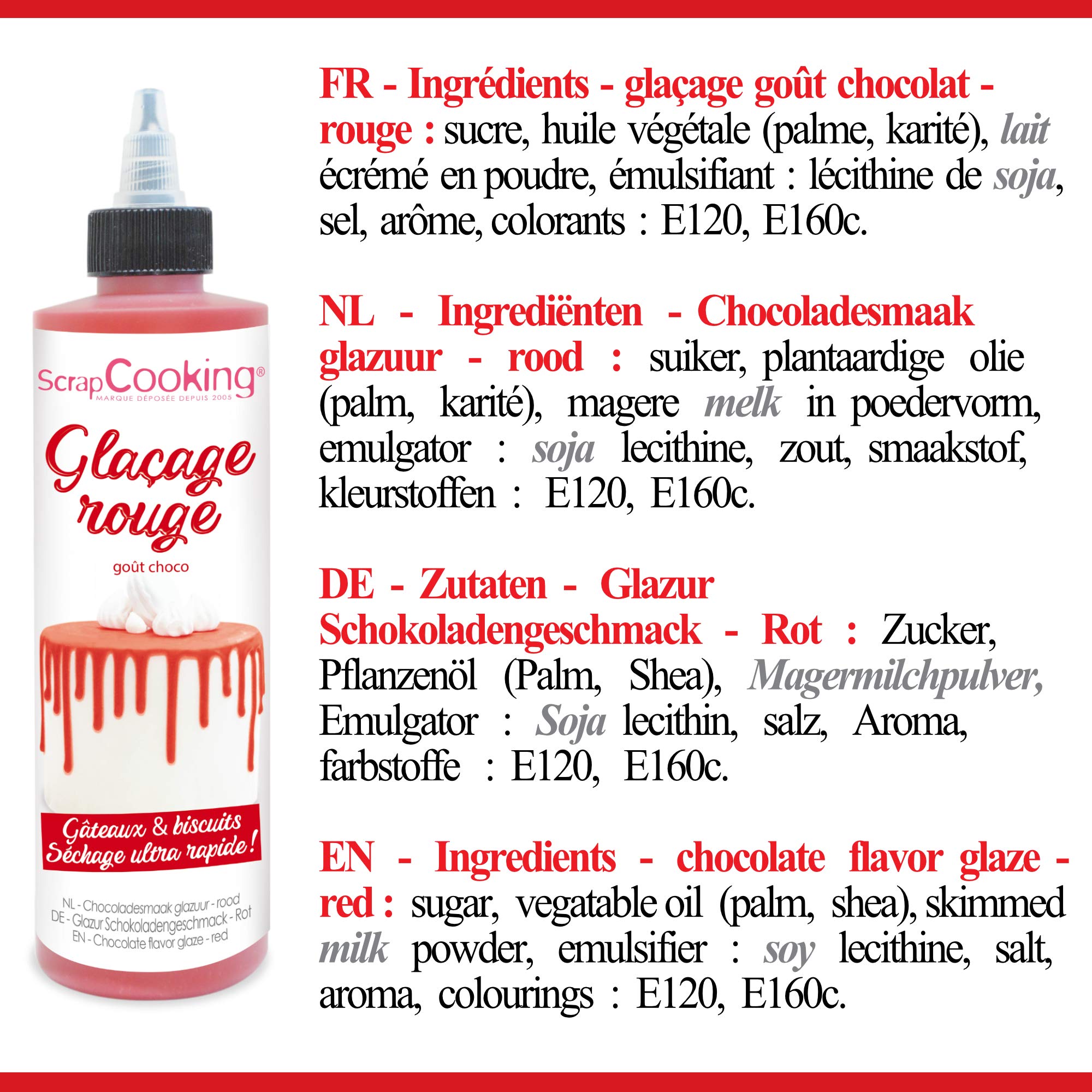 scrap-cooking-ingr-dients-gla-age-rouge-pr-t-130g-chocolat image 5