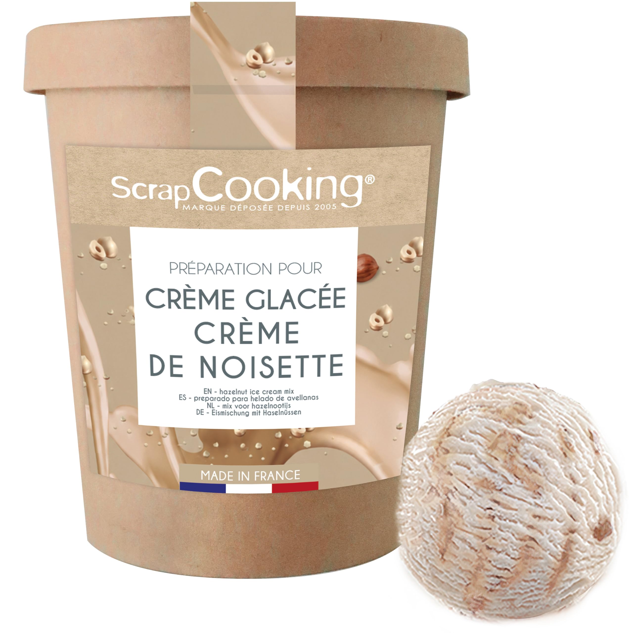 scrapcooking-ingr-dients-pr-paration-glace-noisette-195-g-poudre image 1