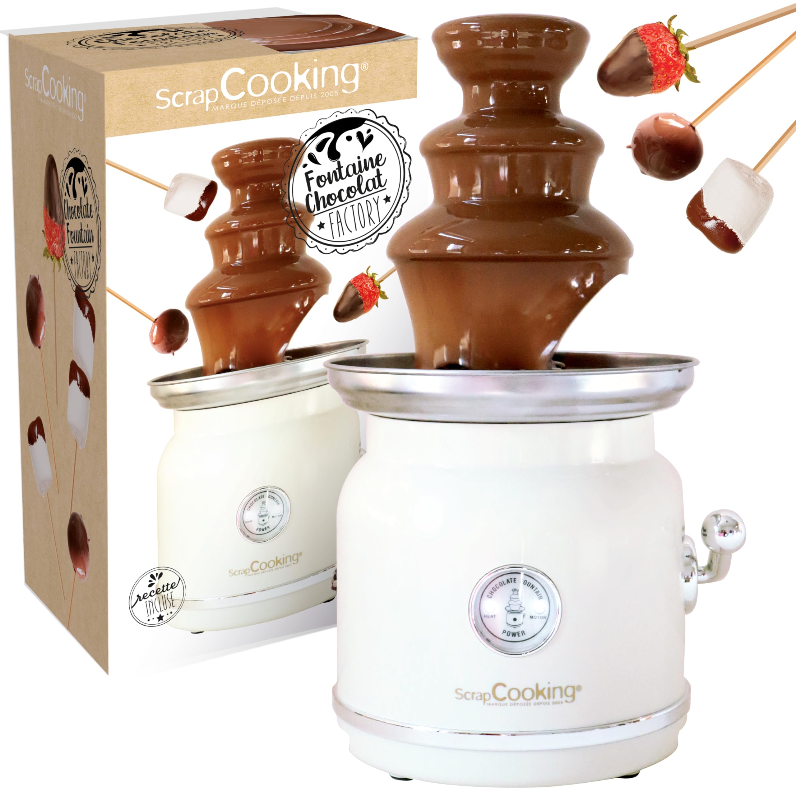 scrapcooking-appareils-3897-fontaine-chocolat-3-tages-inox image 1