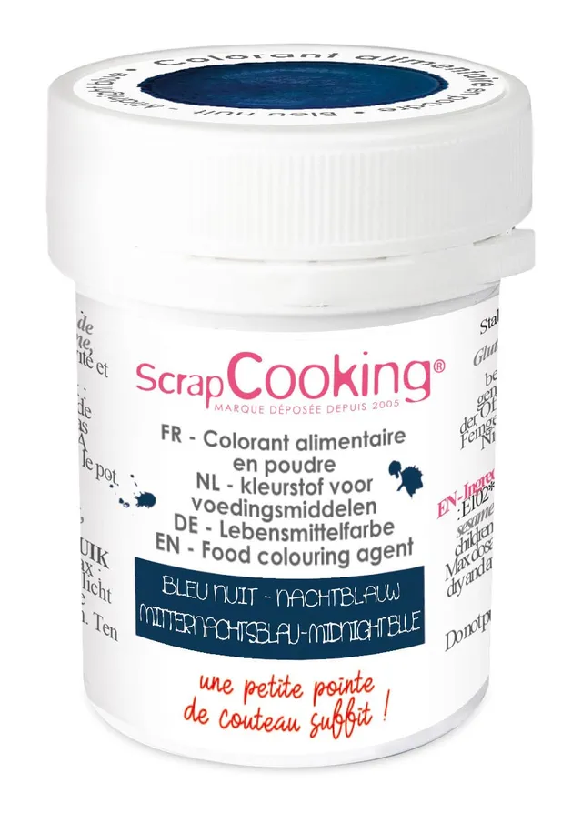 scrapcooking-4047-colorant-alimentaire-bleu-nuit-poudre-5g image 1