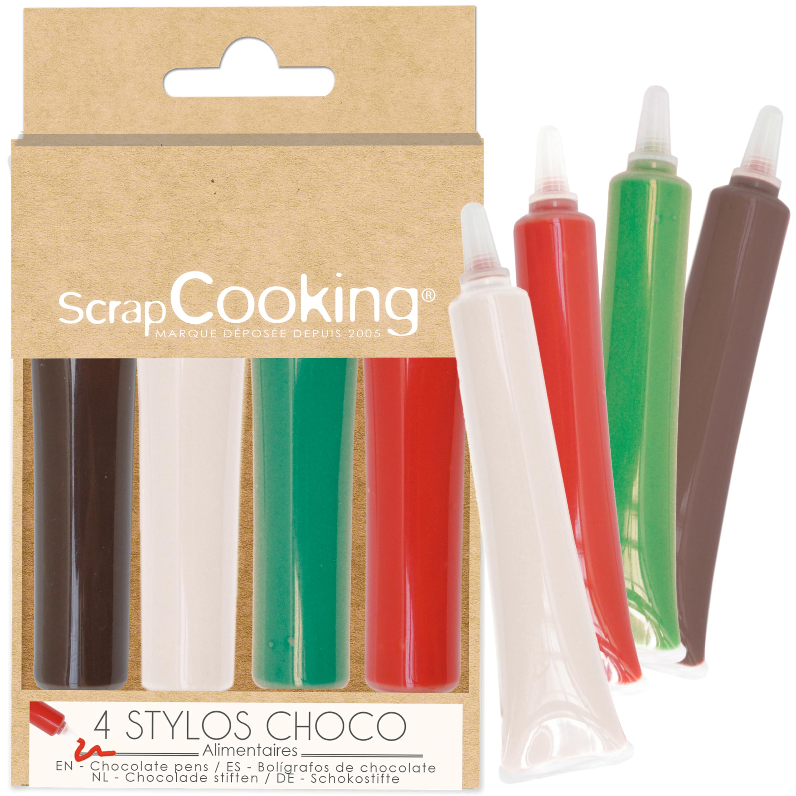 scrapcooking-stylo-choco-no-l-4-couleurs-7060 image 1