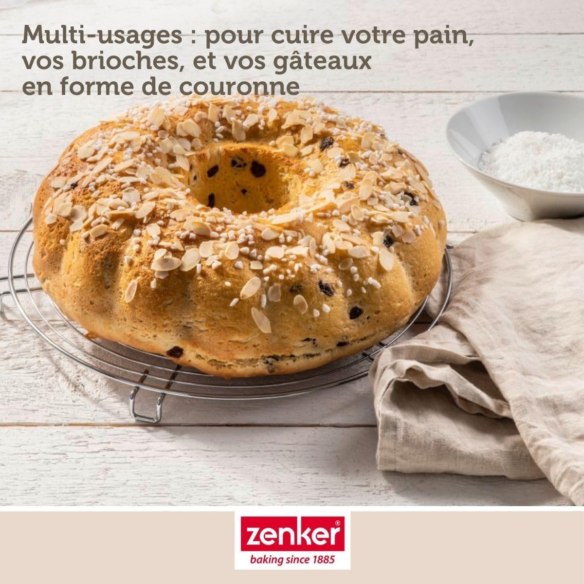 zenker-dein-brot-moule-pain-couronne-chemin-e-32-cm-acier image 4
