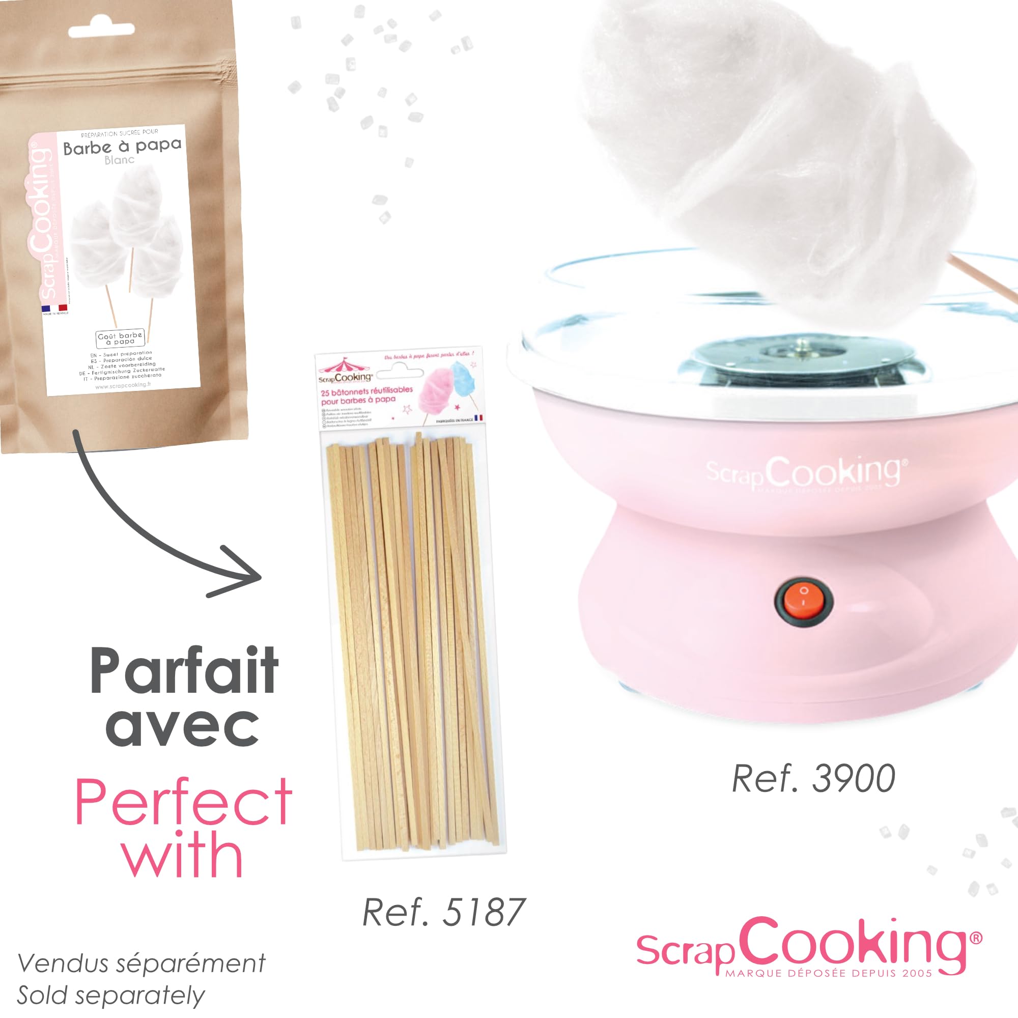 scrapcooking-ingr-dients-8540-sucre-barbe-papa-blanche-400-g image 8