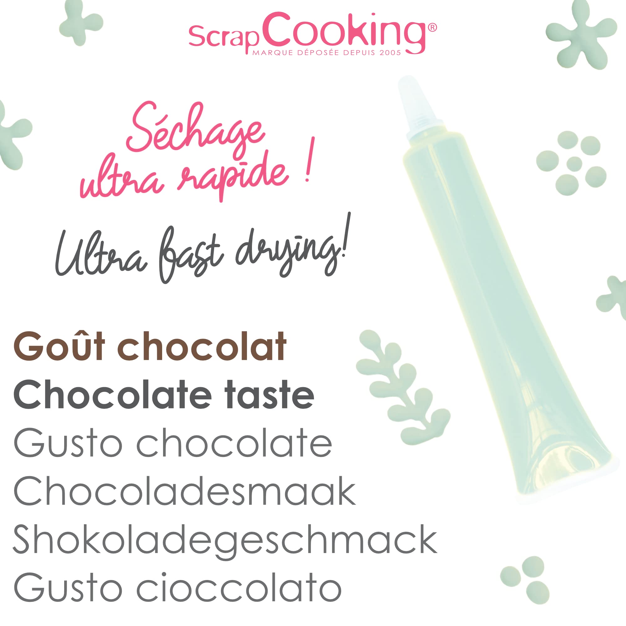 scrapcooking-d-corations-stylo-choco-vert-eau-25g-go-t-chocolat image 4