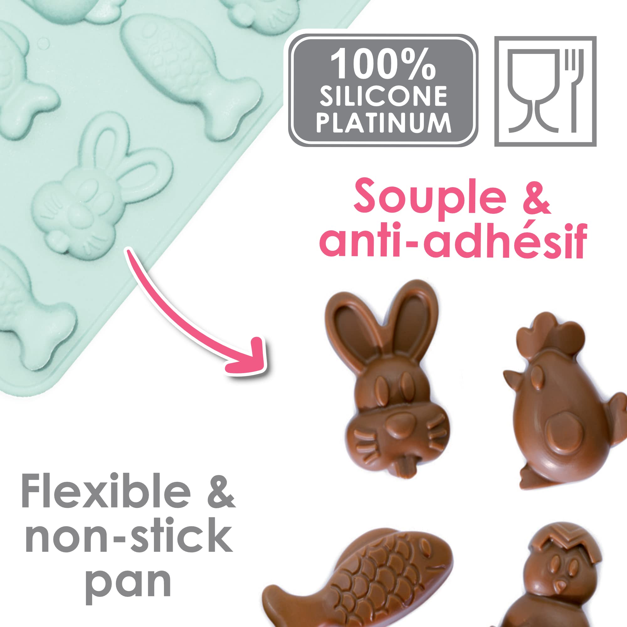 scrapcooking-moule-silicone-p-ques-12-formes-6726-vert-d-eau image 5