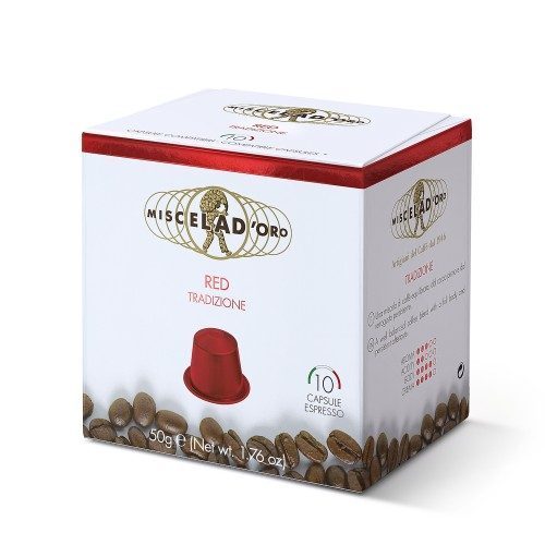 miscela-d-oro-red-capsules-compatibles-nespresso-cors image 1