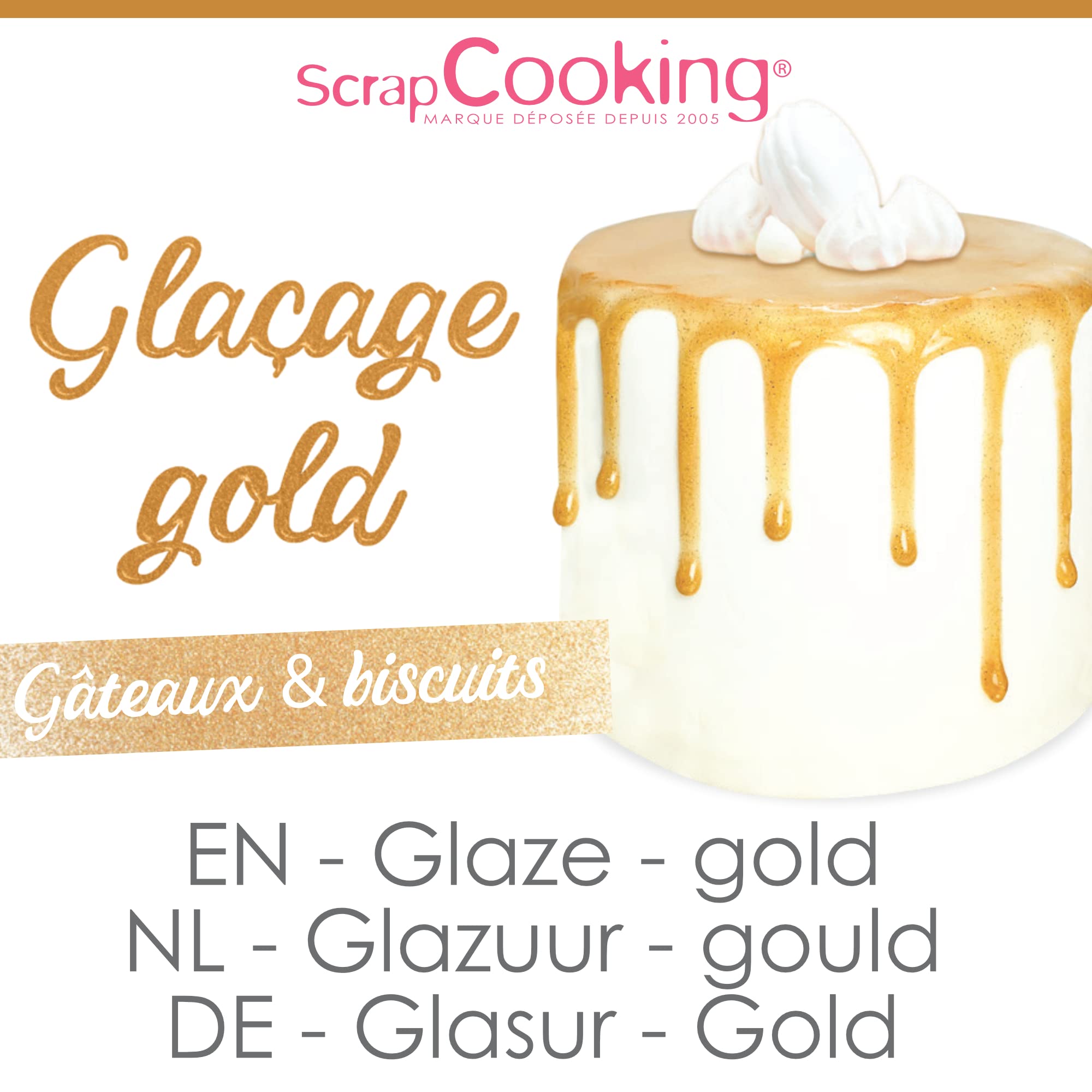 scrapcooking-ingr-dients-4711-gla-age-dor-140-g-drip-cake image 2