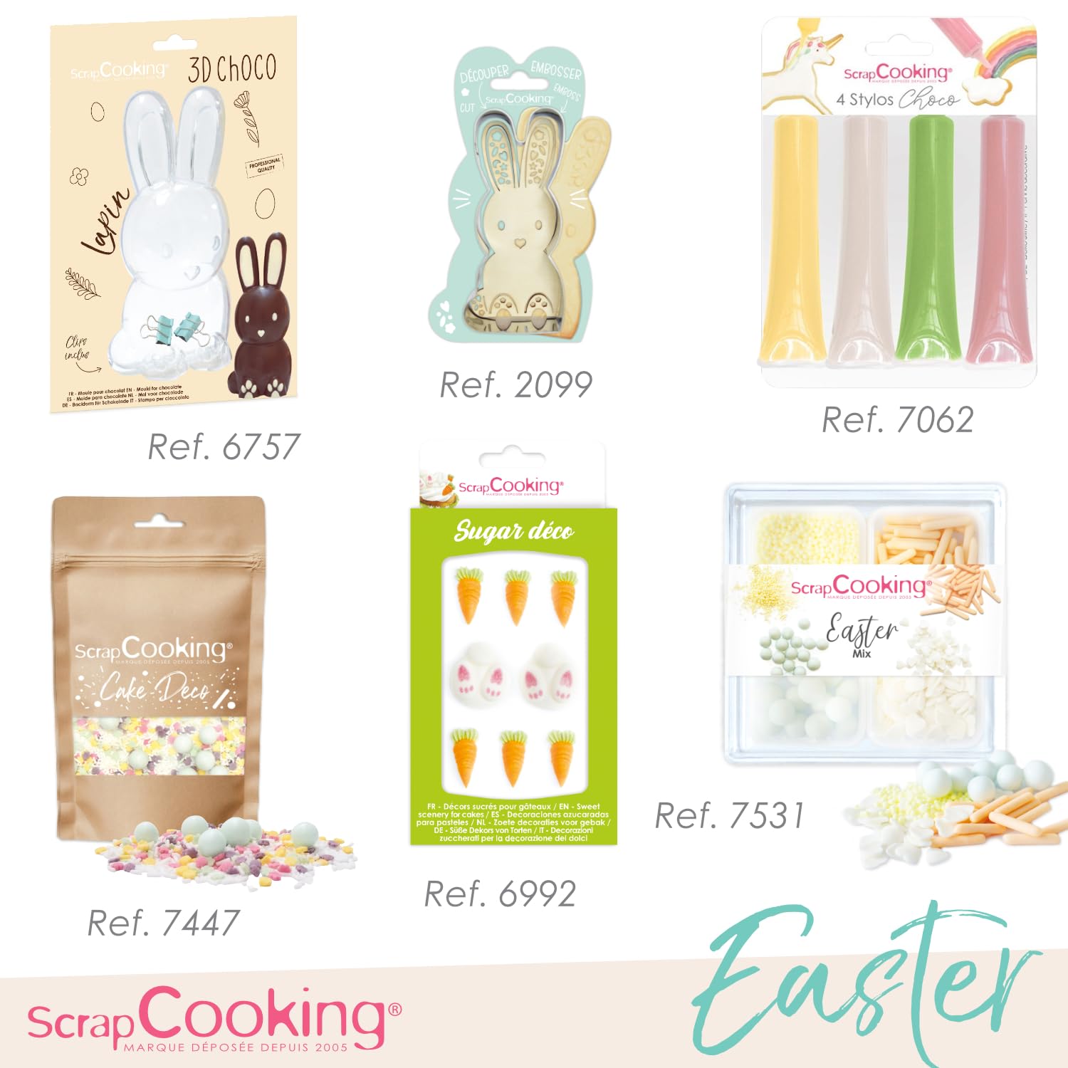 scrapcooking-d-corations-easter-mix-59-g-4-d-cors-sucre image 7