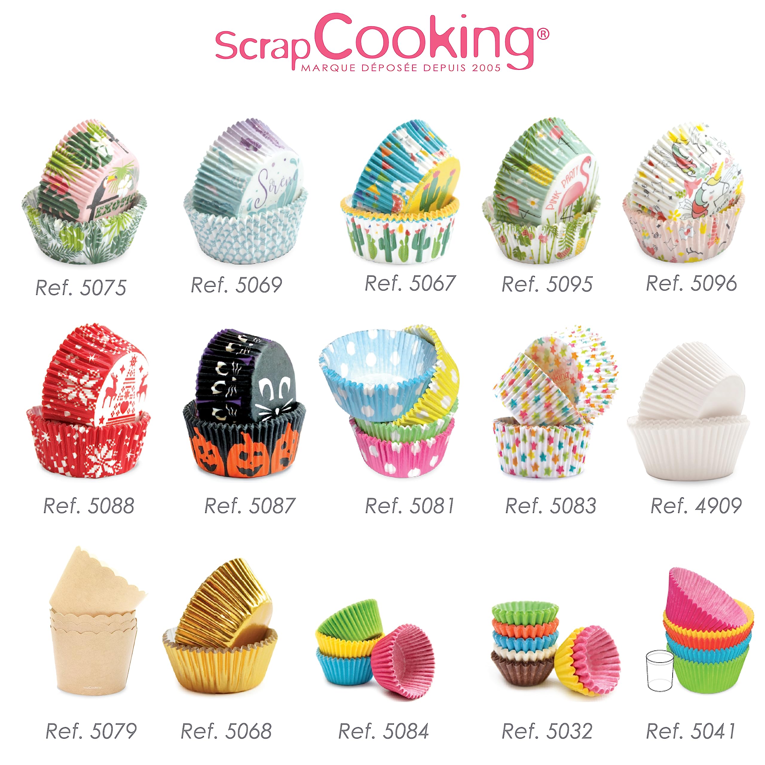 scrapcooking-mat-riel-4909-caissettes-cupcakes-blanches-x36-cuisson image 7