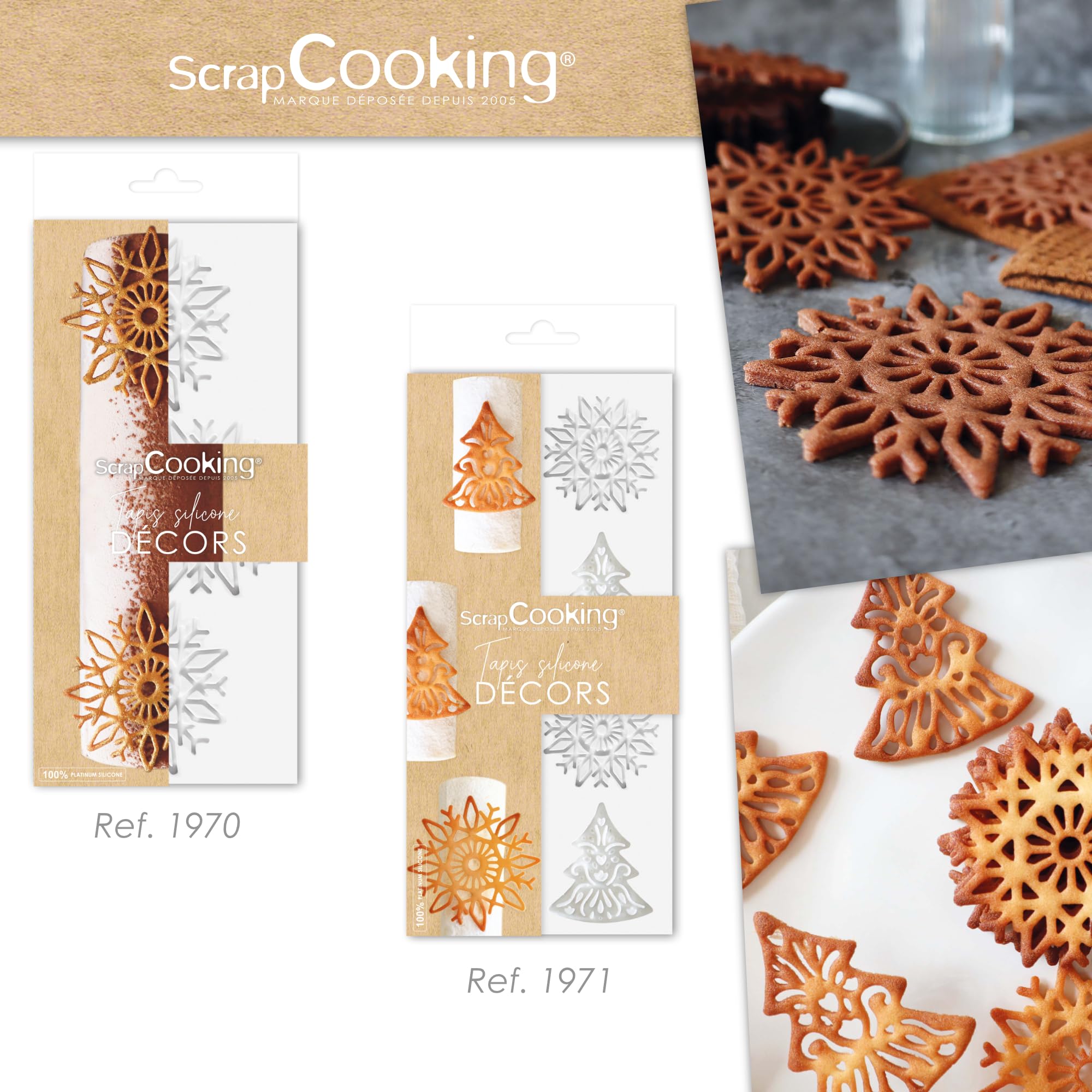 scrapcooking-moule-tapis-sweet-xmas-silicone-28x18cm-1971 image 8