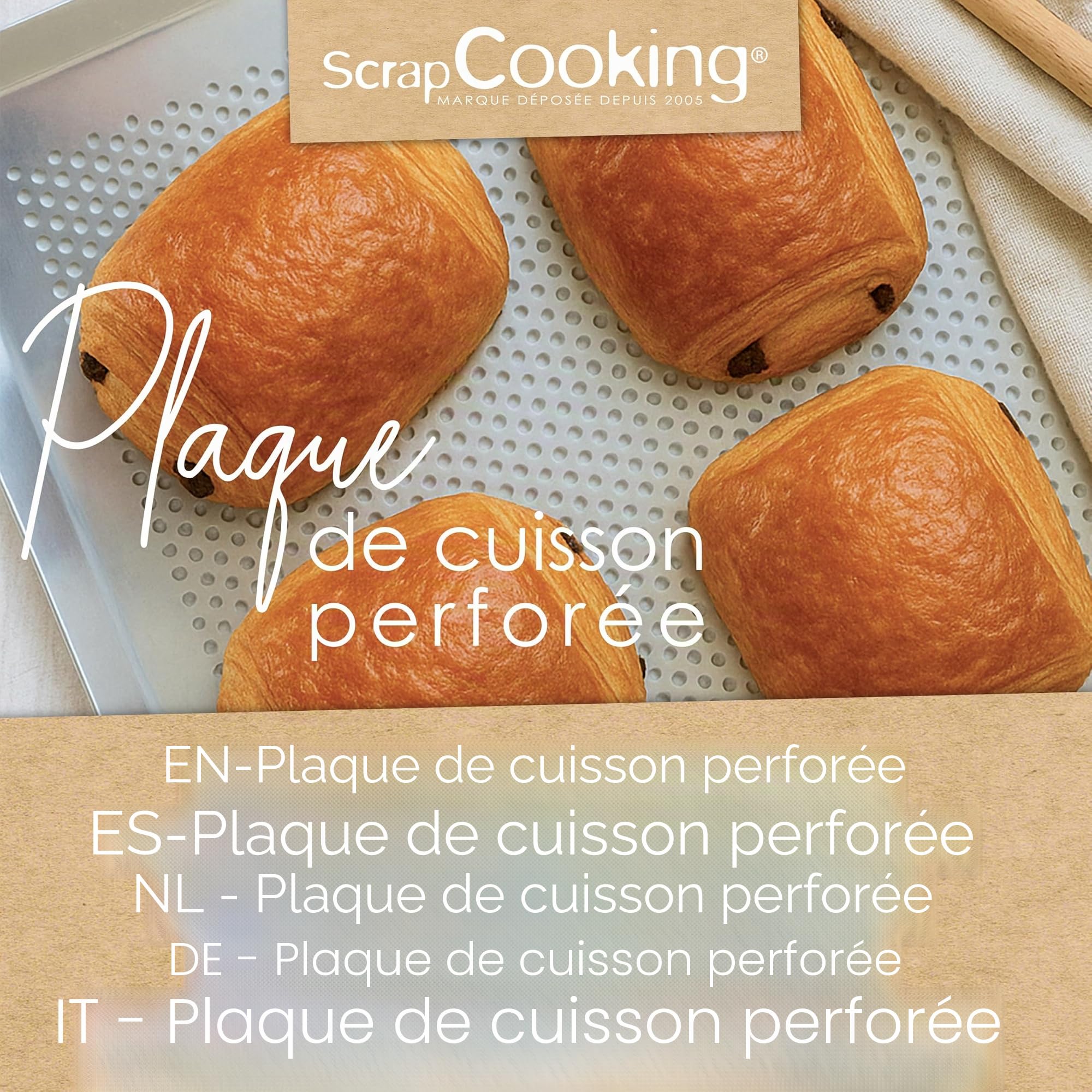 scrap-cooking-moules-6765-plaque-cuisson-perfor-e-alu-30x40-cm image 2