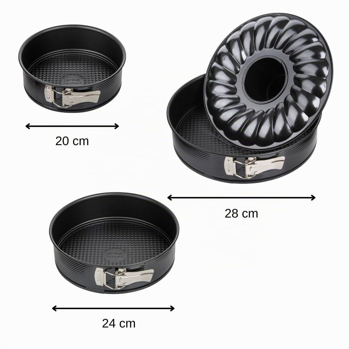 zenker-black-metallic-lot-3-moules-manqu-savarin-20-24-28-cm image 3