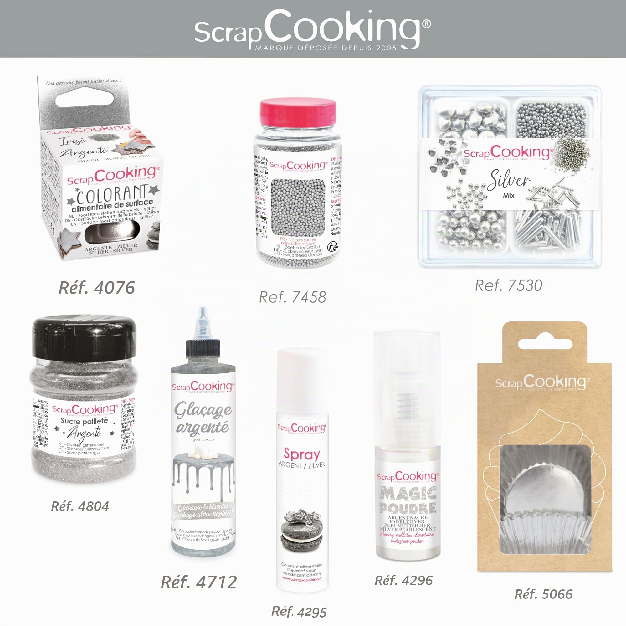 scrapcooking-colorants-spray-argent-4295-colorant-surface-40-ml image 8