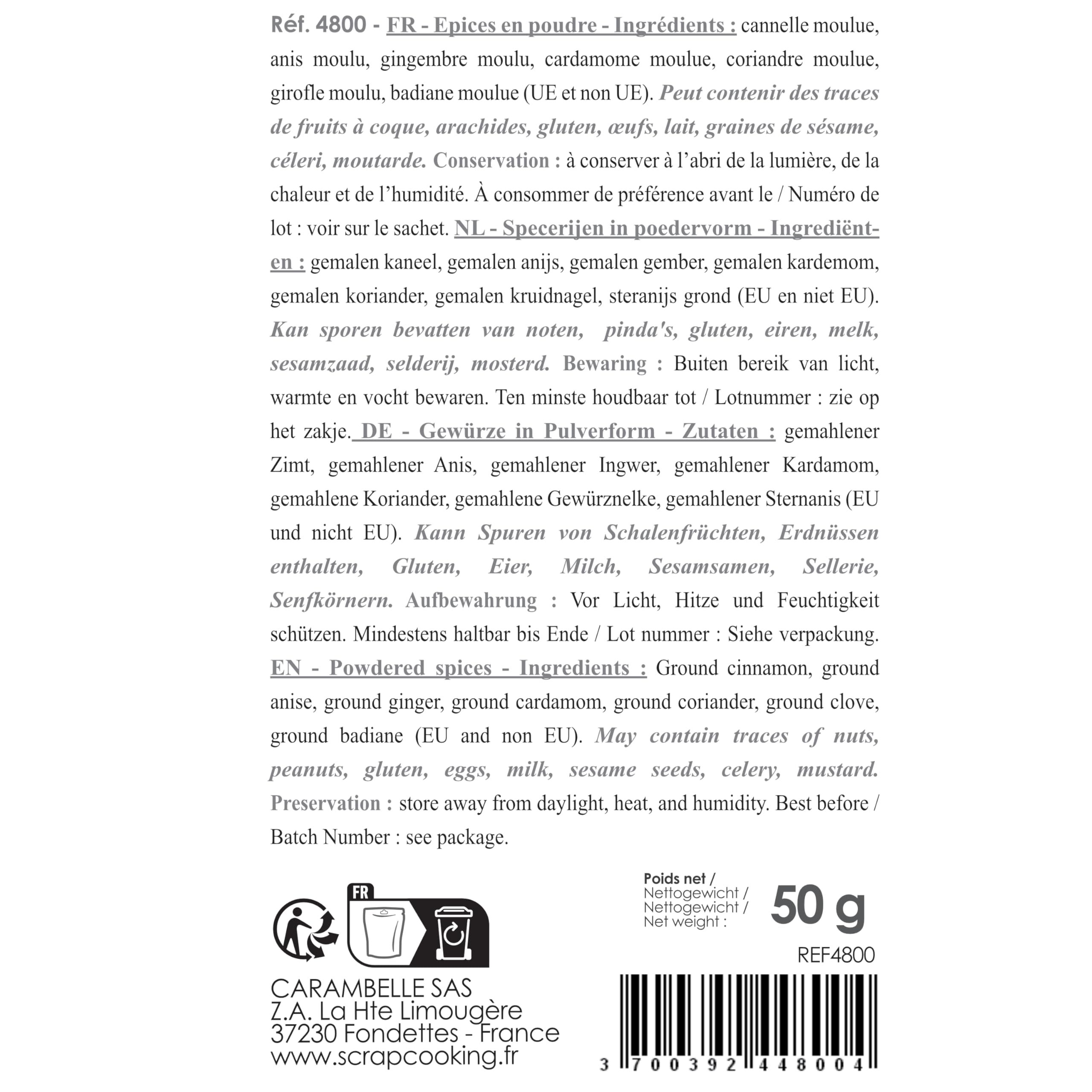 scrapcooking-ingr-dients-4800-m-lange-pain-d-pices-50-g-cannelle image 3