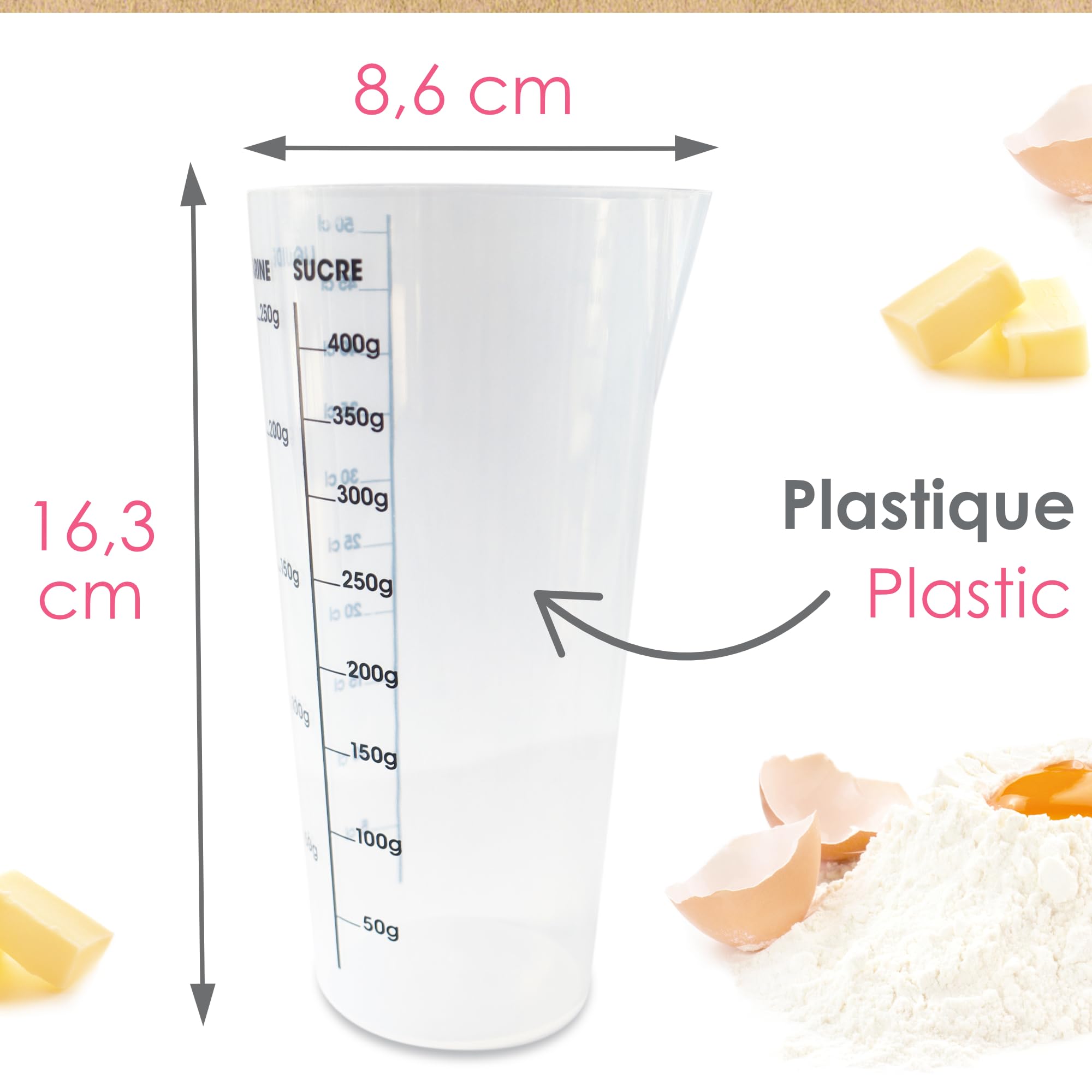 scrapcooking-mat-riel-5290-verre-doseur-500-ml-plastique image 5