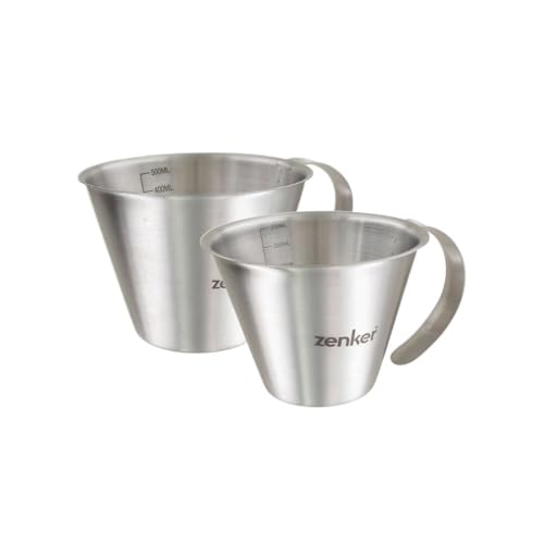 zenker-patisserie-lot-2-verres-doseurs-inox-250-500-ml image 7