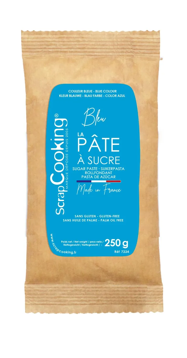scrapcooking-p-tes-sucre-7224-p-te-sucre-bleue-250g image 1