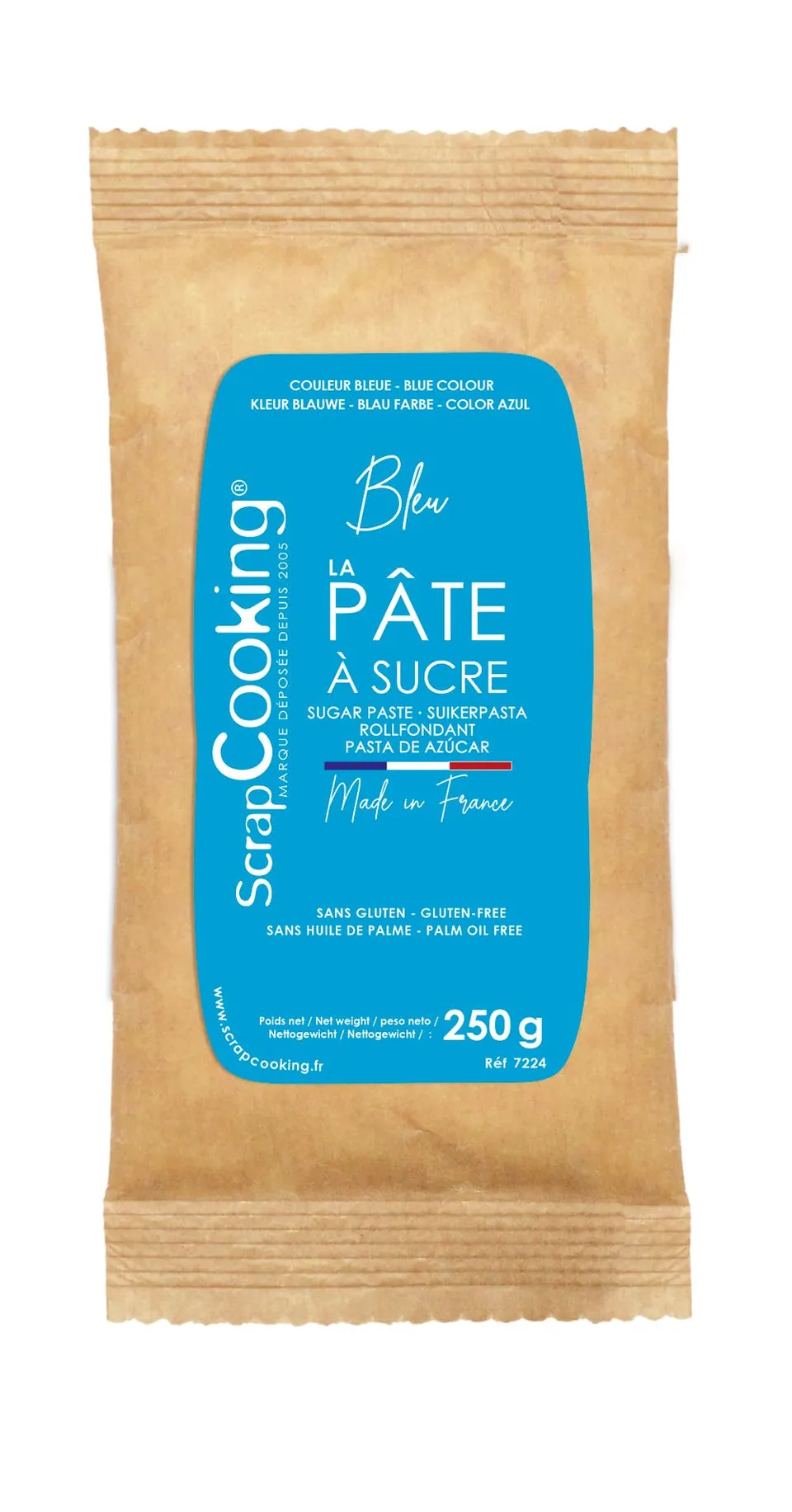 scrapcooking-p-tes-sucre-7224-p-te-sucre-bleue-250g image 1